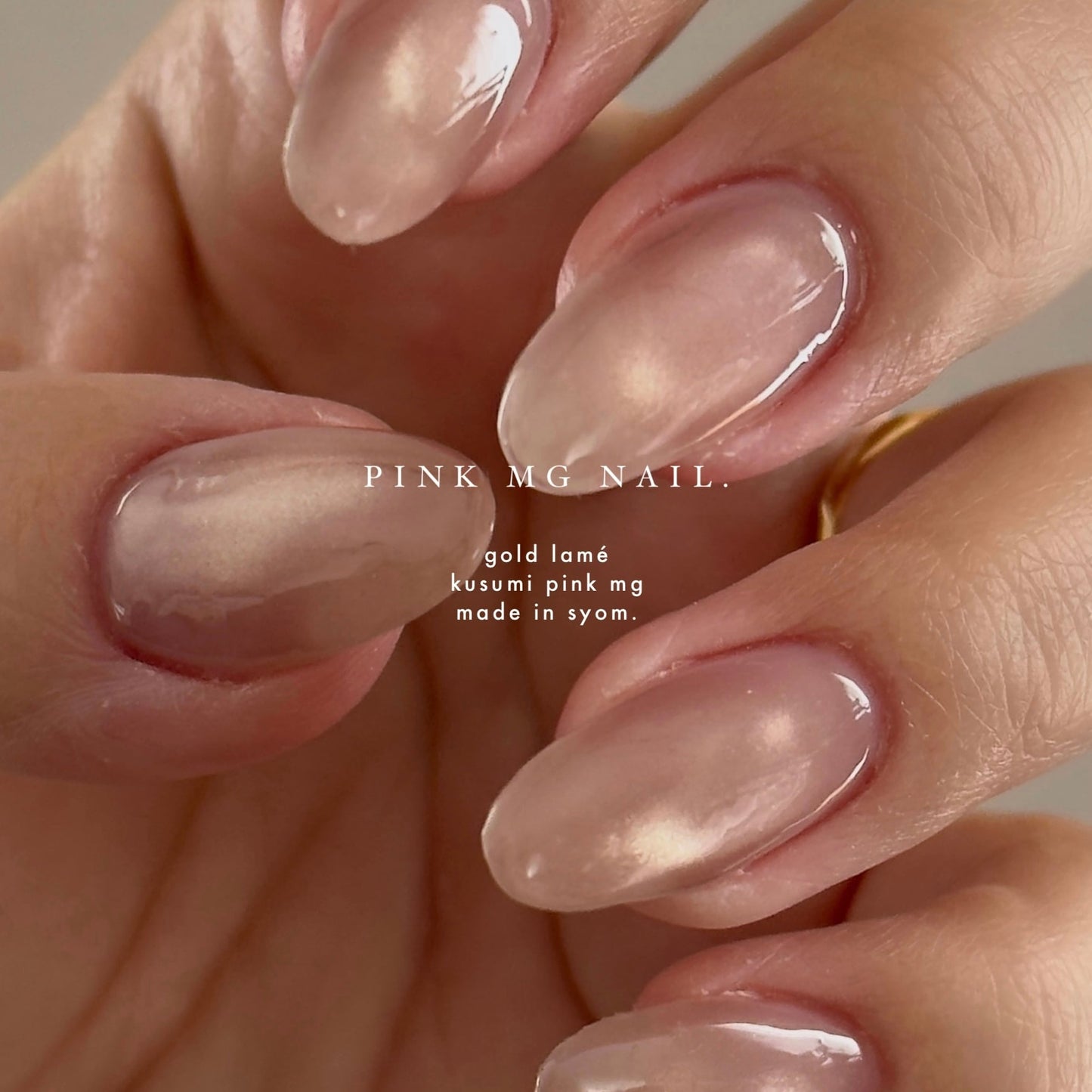 pink mg nail