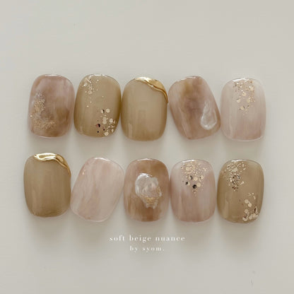 soft brown nuance